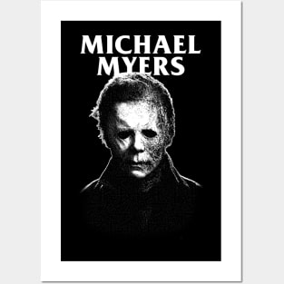 Michael Myers - Engraving Style Posters and Art